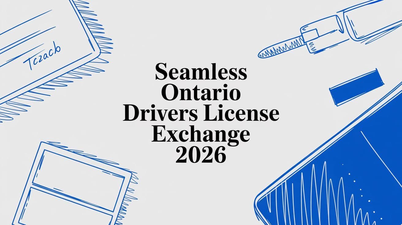 Seamless Ontario Drivers License Exchange 2026