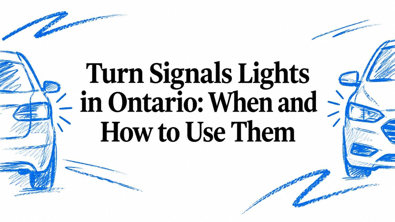 Turn Signals Lights in Ontario: When and How to Use Them