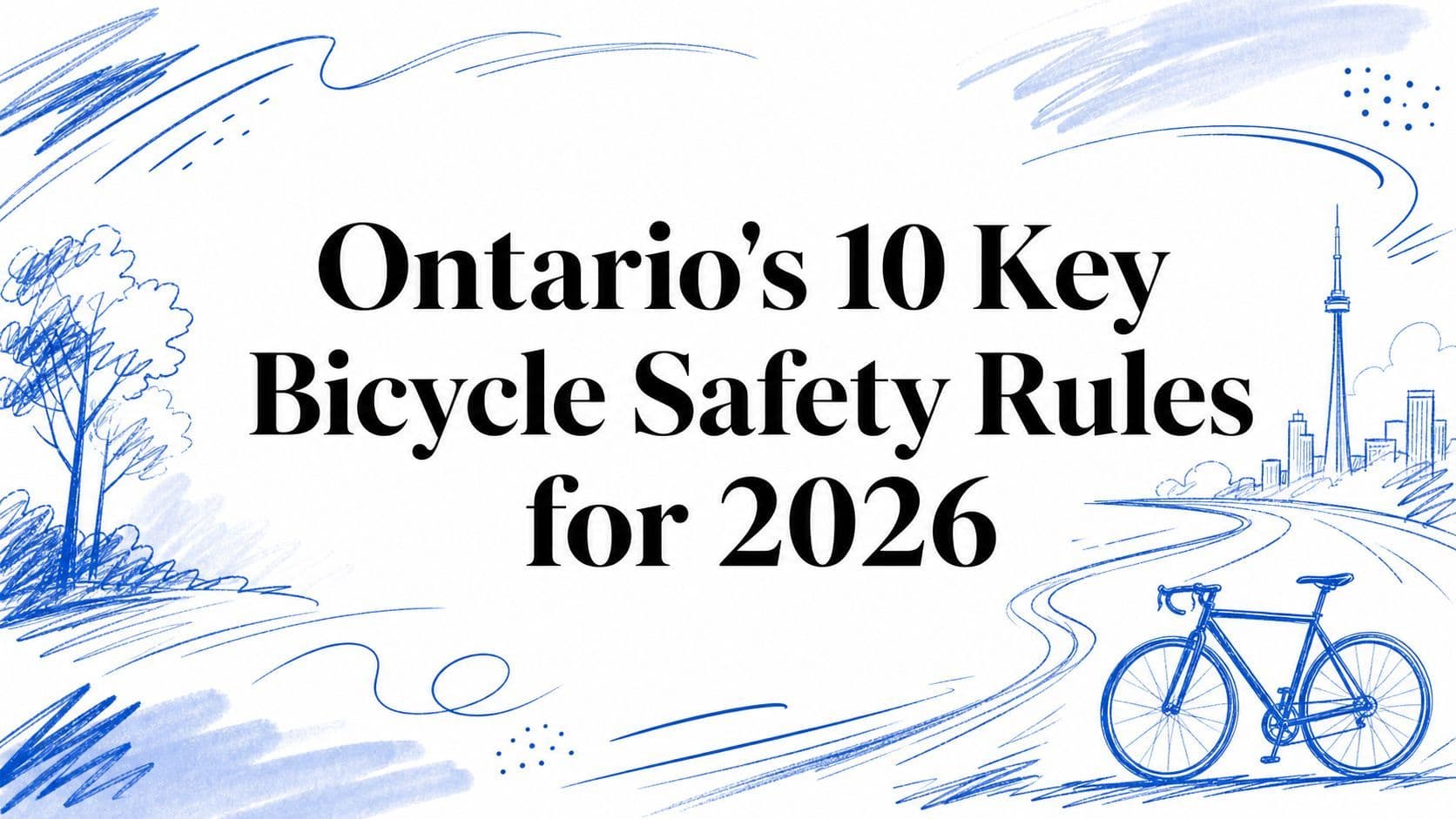 Ontario's 10 Key Bicycle Safety Rules for 2026