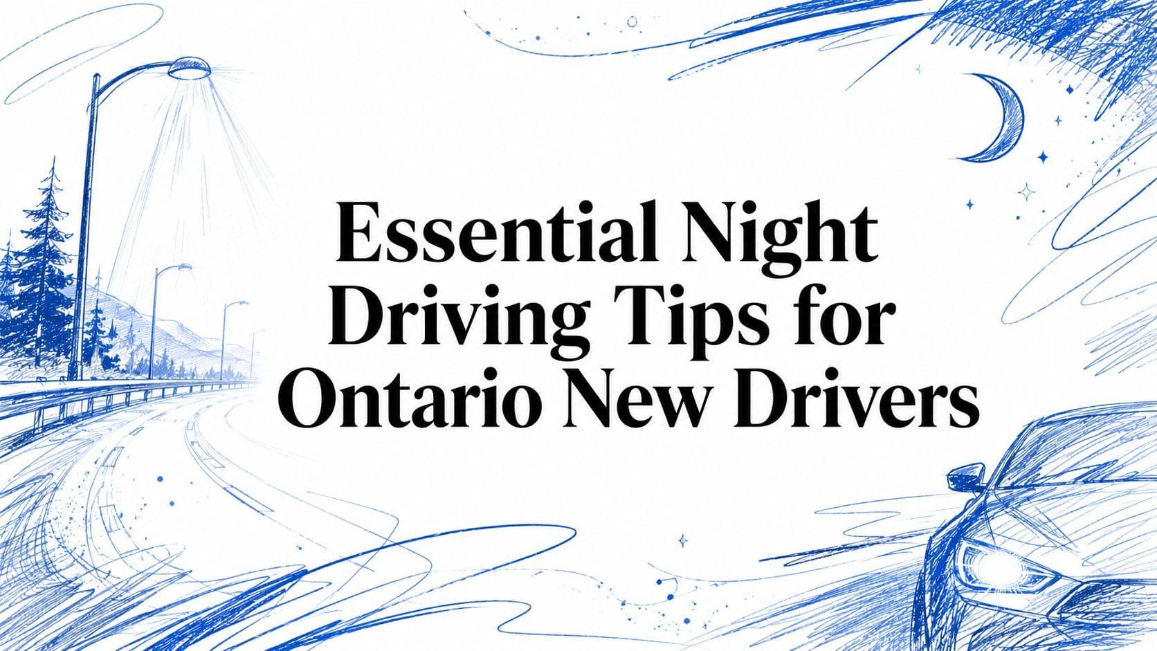 Essential Night Driving Tips for Ontario New Drivers