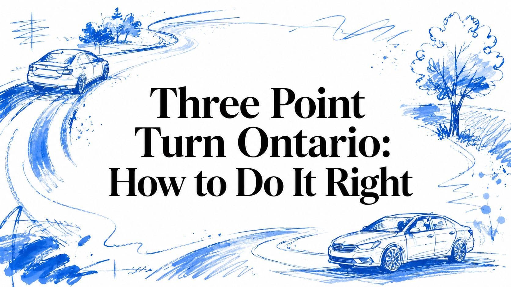 Three Point Turn Ontario: How to Do It Right