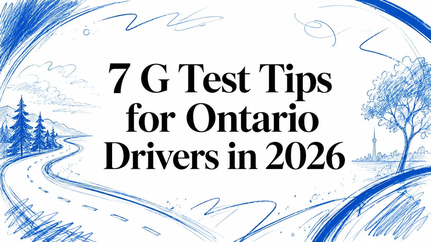 7 G Test Tips for Ontario Drivers in 2026