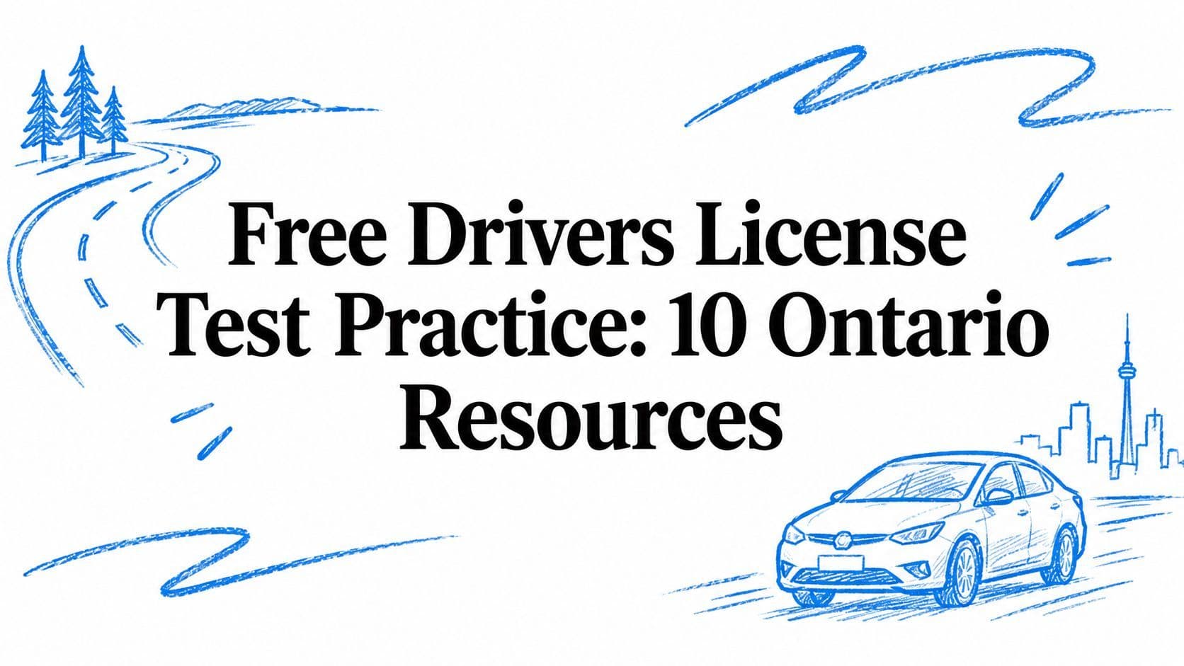 Free Drivers License Test Practice: 10 Ontario Resources