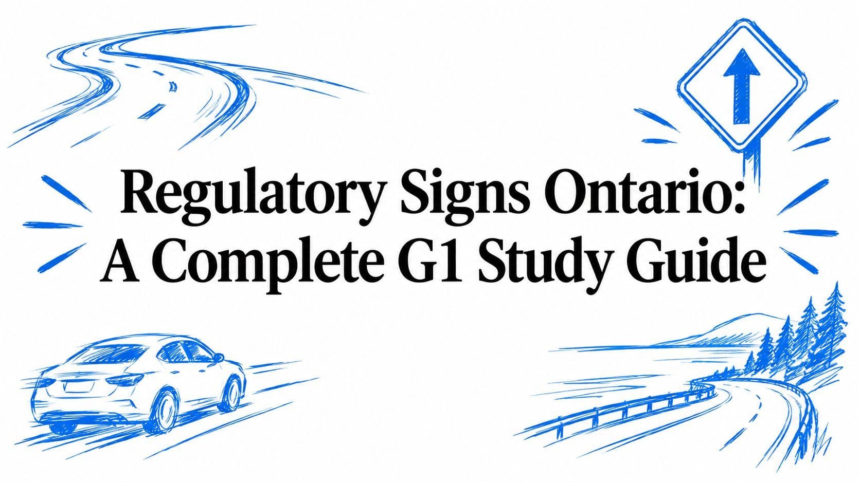 Regulatory Signs Ontario: A Complete G1 Study Guide