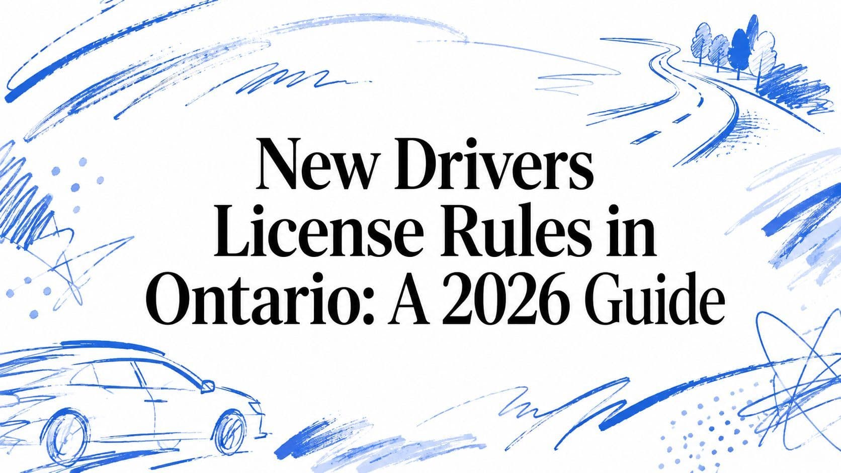 New Drivers License Rules in Ontario: A 2026 Guide