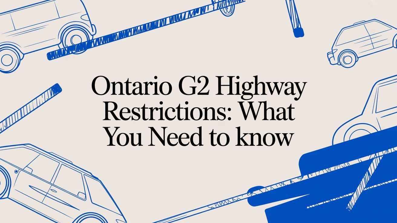 Ontario G2 Highway Restrictions: What You Need To Know