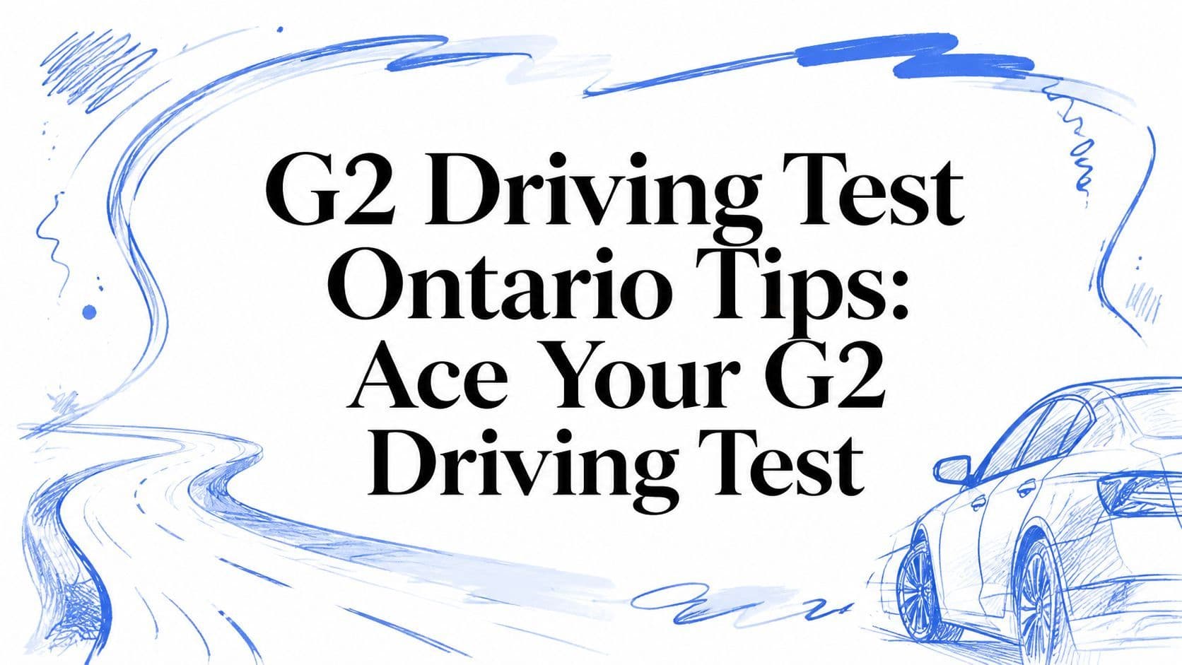 G2 Driving Test Ontario Tips: Ace Your G2 Driving Test