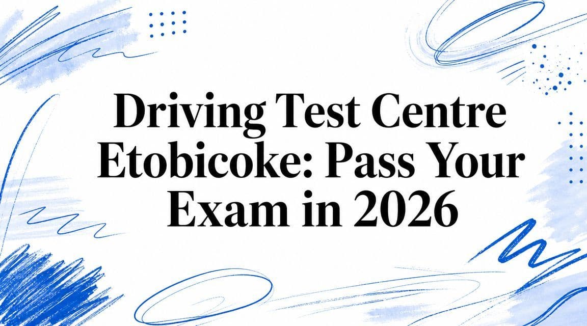 Driving Test Centre Etobicoke: Pass Your Exam in 2026