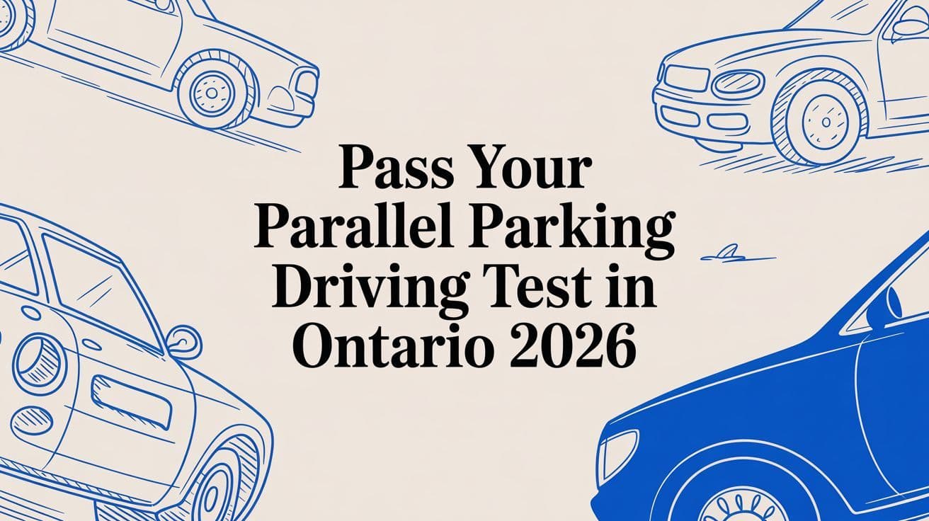 Pass Your Parallel parking Driving Test in Ontario 2026